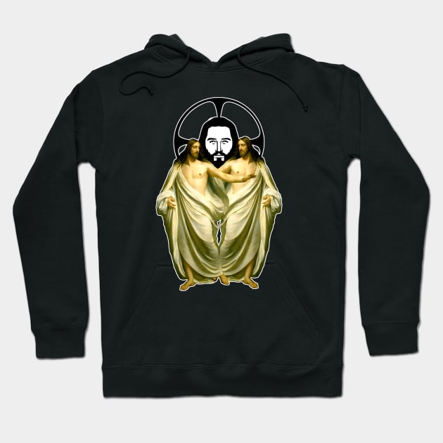 Christs united two Jesus fraternal and saviors Hoodie by Marccelus